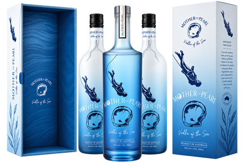 Mother of pearl vodka distributor singapore